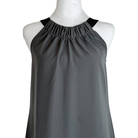 high fashion wedding guest dresses Sleeveless Halterneck A-Line High-Low Wedding Guest Dress main image 1